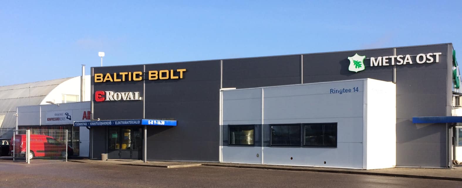 ROVAL OÜ – Elektrimaterjalid, kompressorid